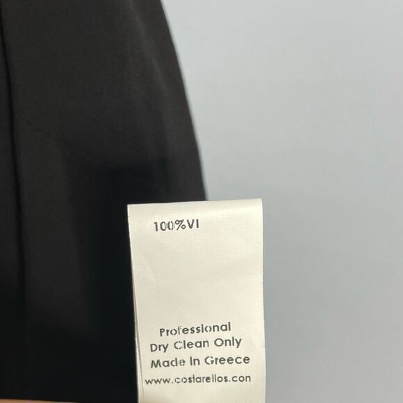 Costarellos Womens Spaghetti Strap Scoop Neck Tank Top Black Size US 10 - Picture 6 of 8